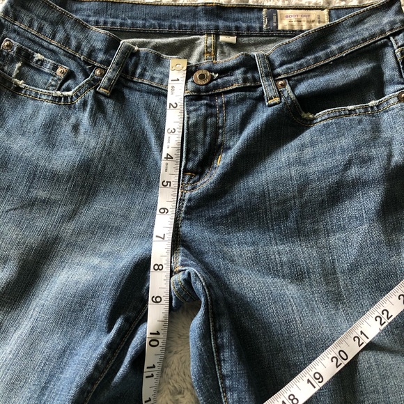 Gap Medium Wash Boot Cut Jeans 6R - Picture 6 of 11